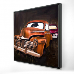 Old car crash