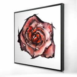 Watercolor rose