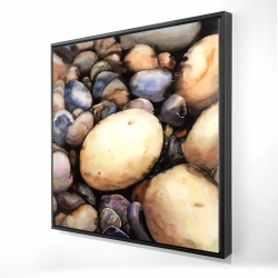 Beach pebbles