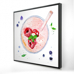 Smoothie aux fraises & framboises