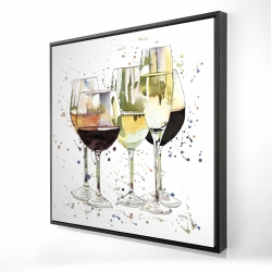 Beautiful wine glasses