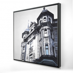 Framed 48 x 48 - 3D - Historic apartment