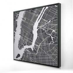 Plan de la ville de new-york