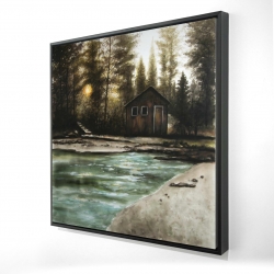 Cabin in the forest