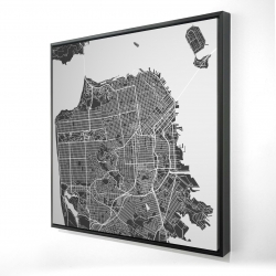 Plan graphique de san francisco