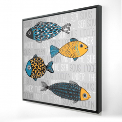 Illustration of nautical fish