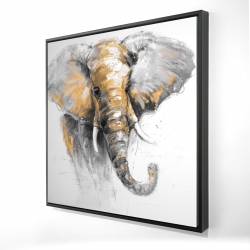 Magnifique éléphant doré