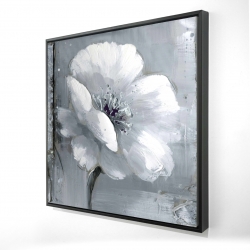 Gray & white flowers