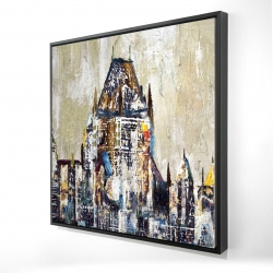 Château frontenac abstrait