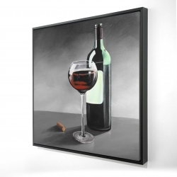 Bottle of burgundy