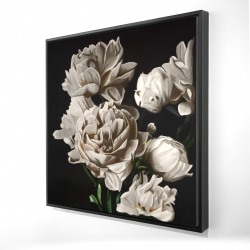 Pivoines beige