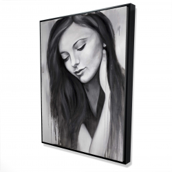 Realistic woman portrait