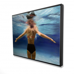 Framed 36 x 48 - 3D - Under the sea