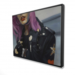 Young punk woman