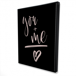 You + me