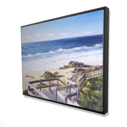 Promenade à la plage