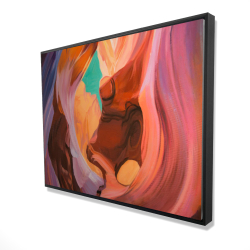 Inside view of antelope canyon