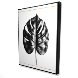 Philodendron à feuilles divisées avec lignes dorées