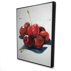 Framed 36 x 48 - 3D - Pile of cherries