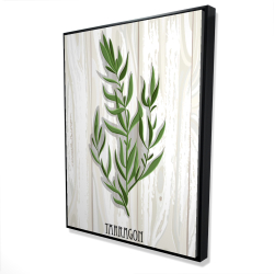Estragon sur bois