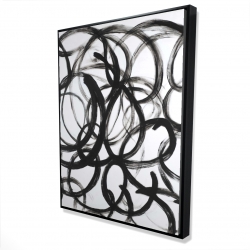Abstract curly lines