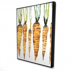 Watercolor carrots