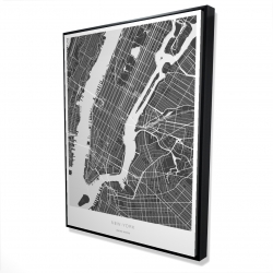 Plan graphique de new-york