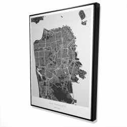 Plan graphique de san francisco