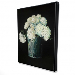 White hydrangea flowers