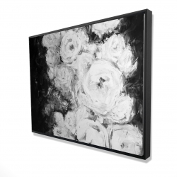 Monochrome rose garden