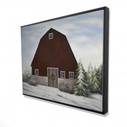 It's winter on the farm