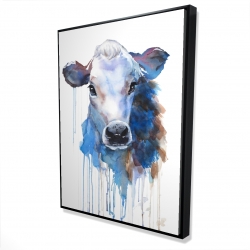 Watercolor jersey cow