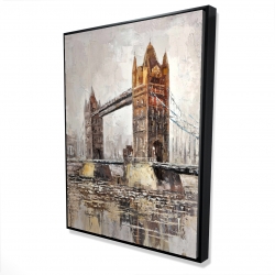 Framed 36 x 48 - 3D - London tower bridge