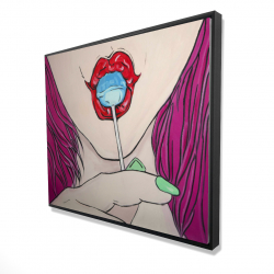 Framed 48 x 60 - 3D - Lollipop