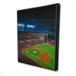 Framed 48 x 60 - 3D - Baseball game