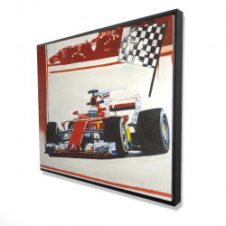 Framed 48 x 60 - 3D - Motorsport