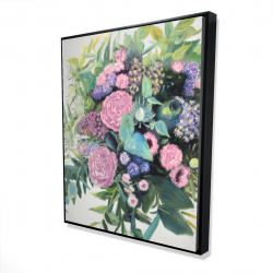 Mélodie de fleurs fuchsia