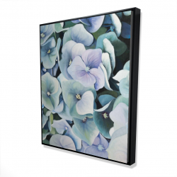 Framed 48 x 60 - 3D - Hydrangea plant