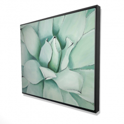 Framed 48 x 60 - 3D - Succulent closeup