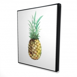 Watercolor pineapple
