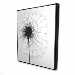 Framed 48 x 60 - 3D - Dandelion