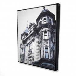 Framed 48 x 60 - 3D - Historic apartment