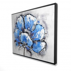 Abstract blue petals