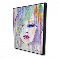 Framed 48 x 60 - 3D - Abstract beauty