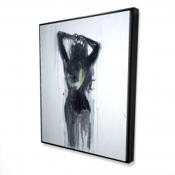 Framed 48 x 60 - 3D - Female silhouette