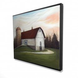 White barn