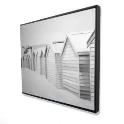 Beach cabins
