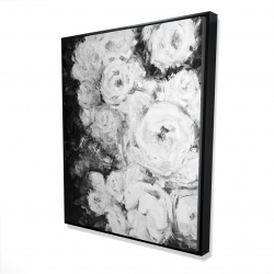 Monochrome rose garden