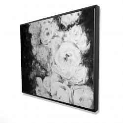 Monochrome rose garden