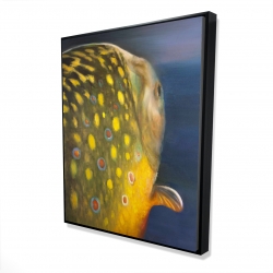 Framed 48 x 60 - 3D - Golden trout fish